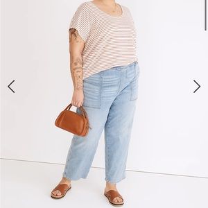 Madewell | 4X | Plus Pull-On Relaxed Jeans in Lisford Wash